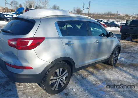 2011 Kia Sportage Ex z USA, uszkodzony, nr VIN KNDPC3A21B7048592